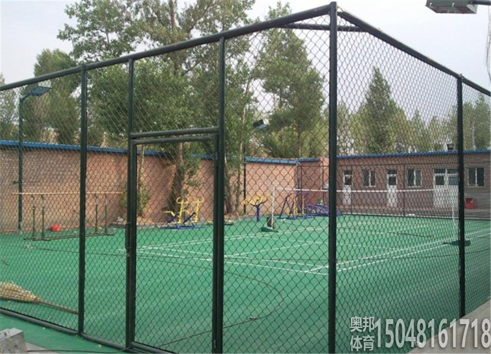 達旗海華煤礦室外羽毛球場地圍網燈光