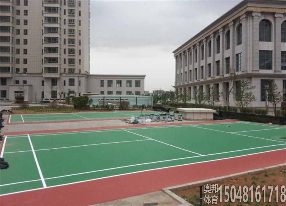 鄂爾多斯康巴什烏蘭大酒店室外羽毛球場地